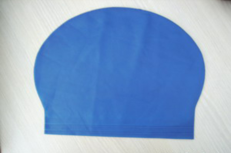 Latex swimming cap